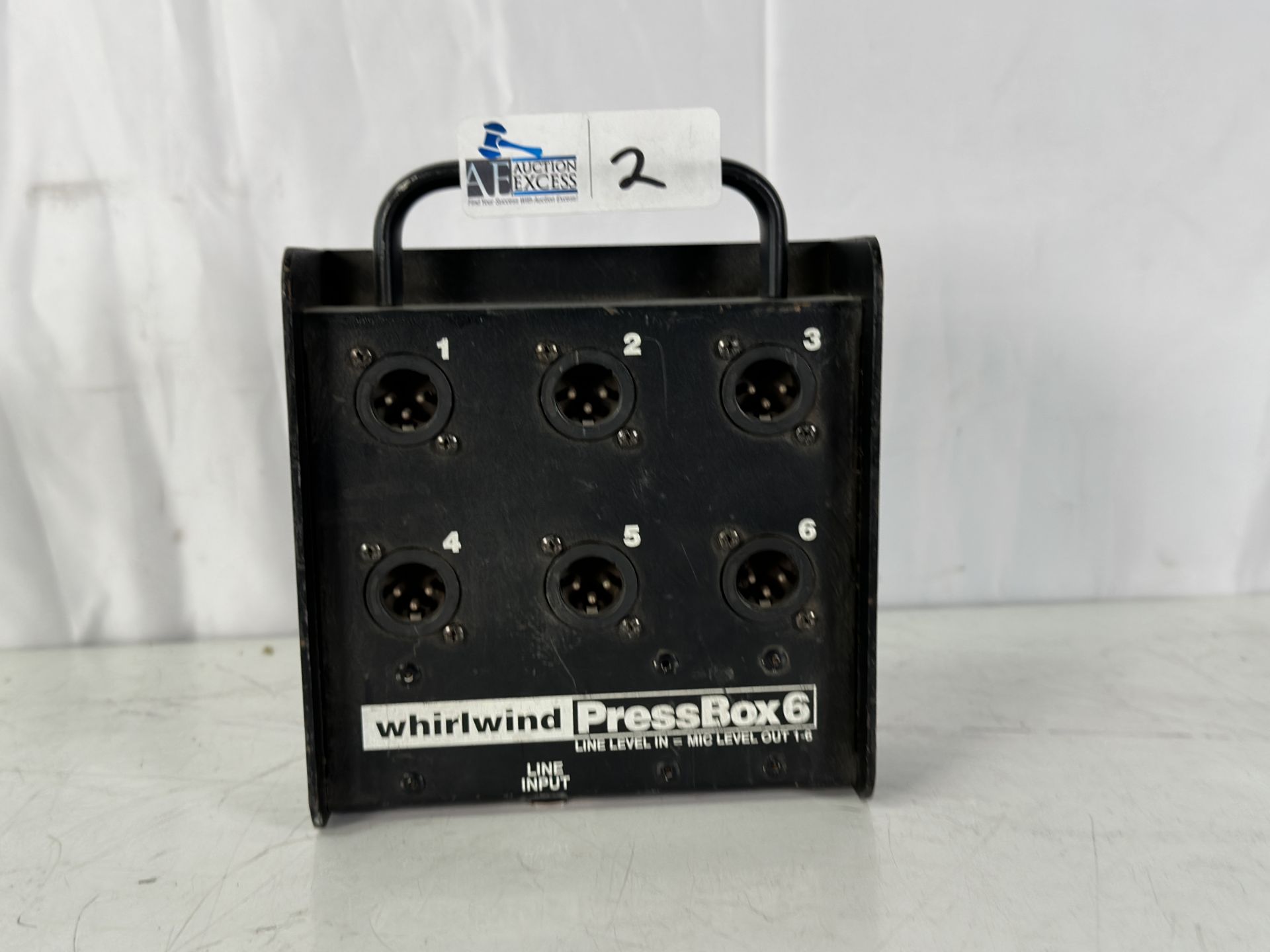 Whirlwind PressBox 6 Line Level Converter