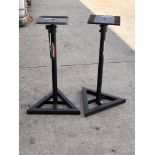 Pair of Jamstands Speaker Stands Platform Measures 9x9"