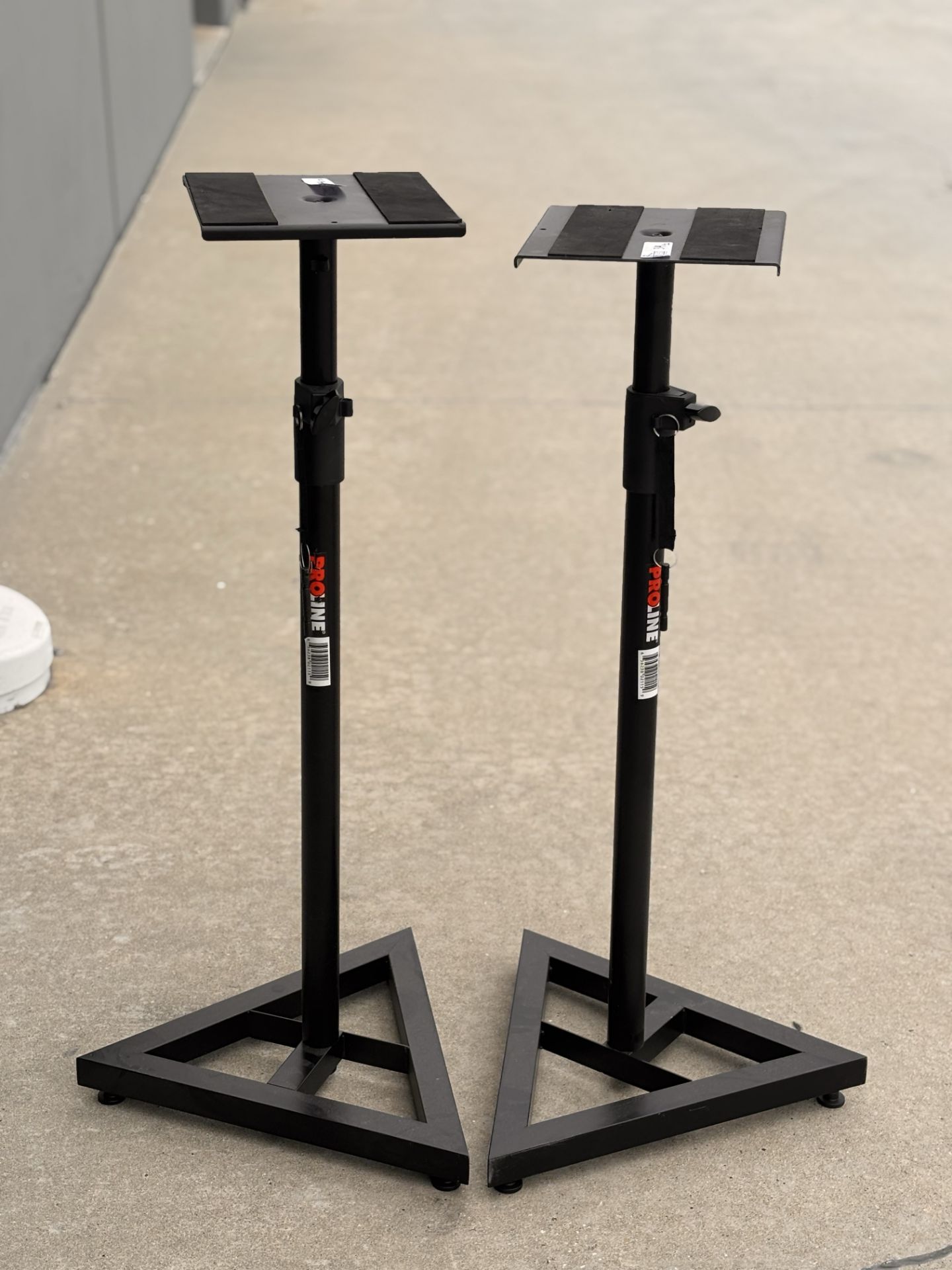 Proline PL600P Adjustable Studio Monitor Stands Pair