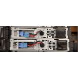 Lot of 2 APC SMT3000RM2U Smart-UPS 3000VA Rackmount UPS'