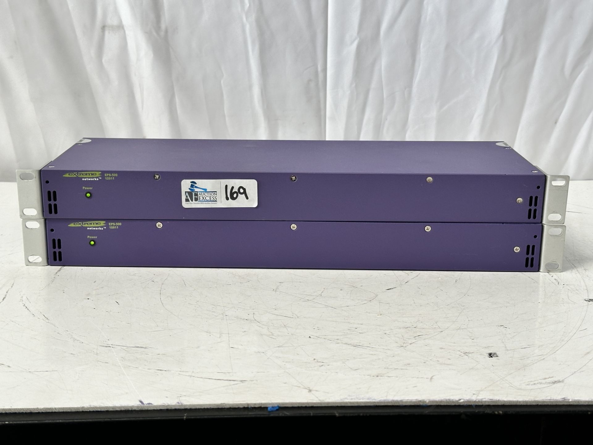 Lot of 2 Extreme Networks External Power Systems EPS-500