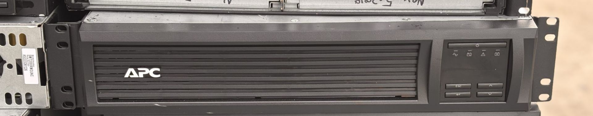 APC SMT3000RM2UNC Smart-UPS 3000VA LCD RM 2U 120V w/ Schneider APC9641 Network Card