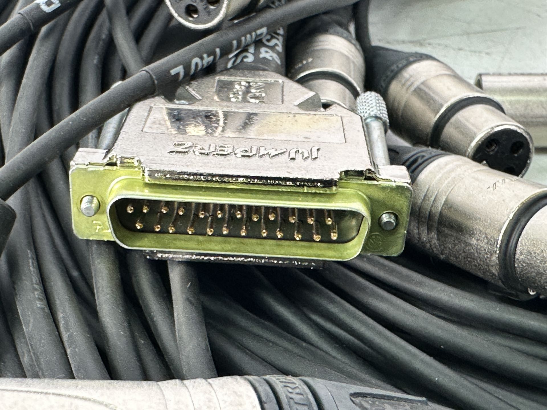 Lot of 2 Jumperz Ziplines ZL1 DB25 - XLR 7-8-Channel Snake Cables 33ft - Image 2 of 3