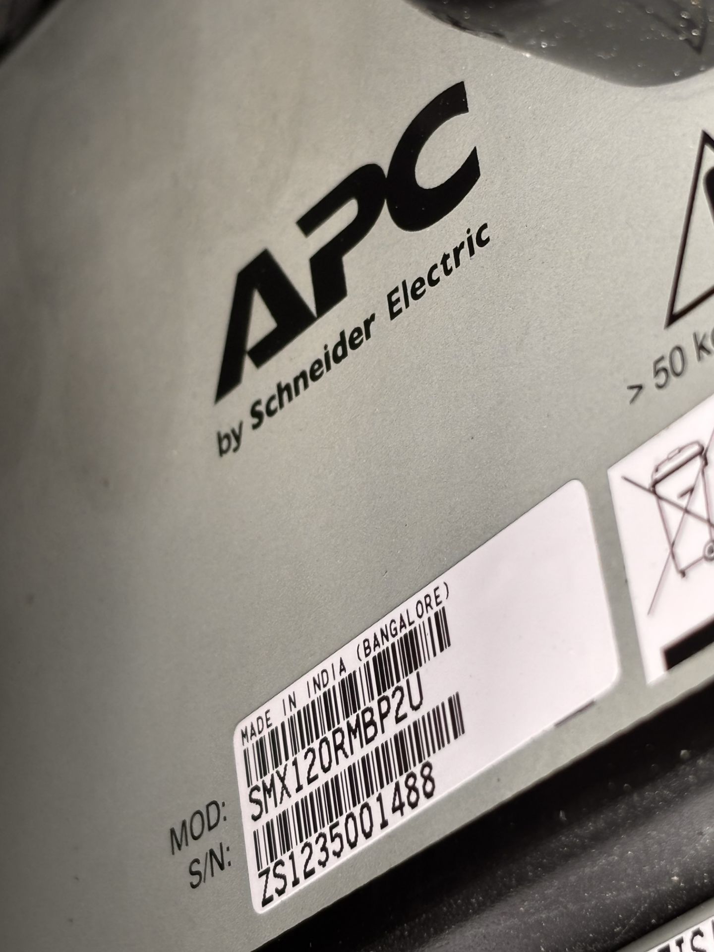 APC SMX120RMBP2U Smart UPS External Battery Pack - Image 4 of 4