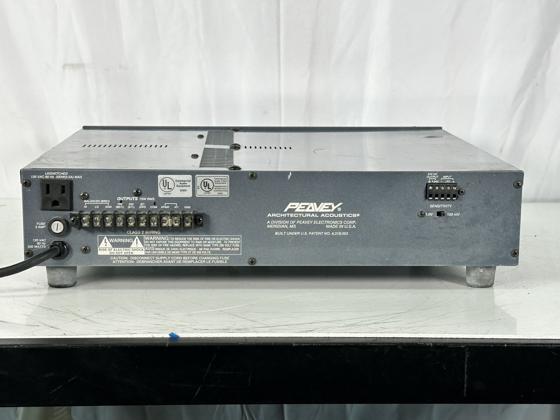 Peavy IPA75T Industrial Power Amplifier - Image 2 of 2