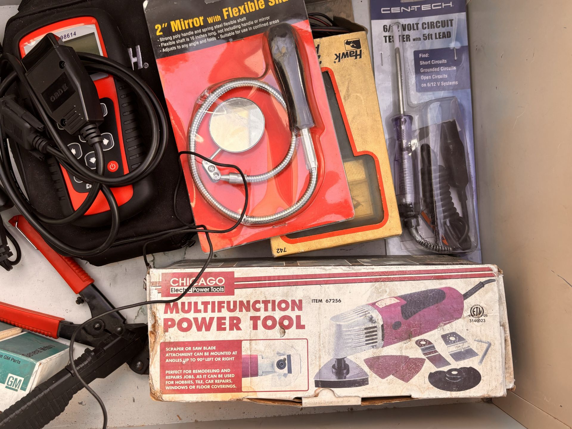 Lot of Automotive and Diagnostic Equipment: OBD2 Scanner, Timing Lights, Meters - Image 5 of 13