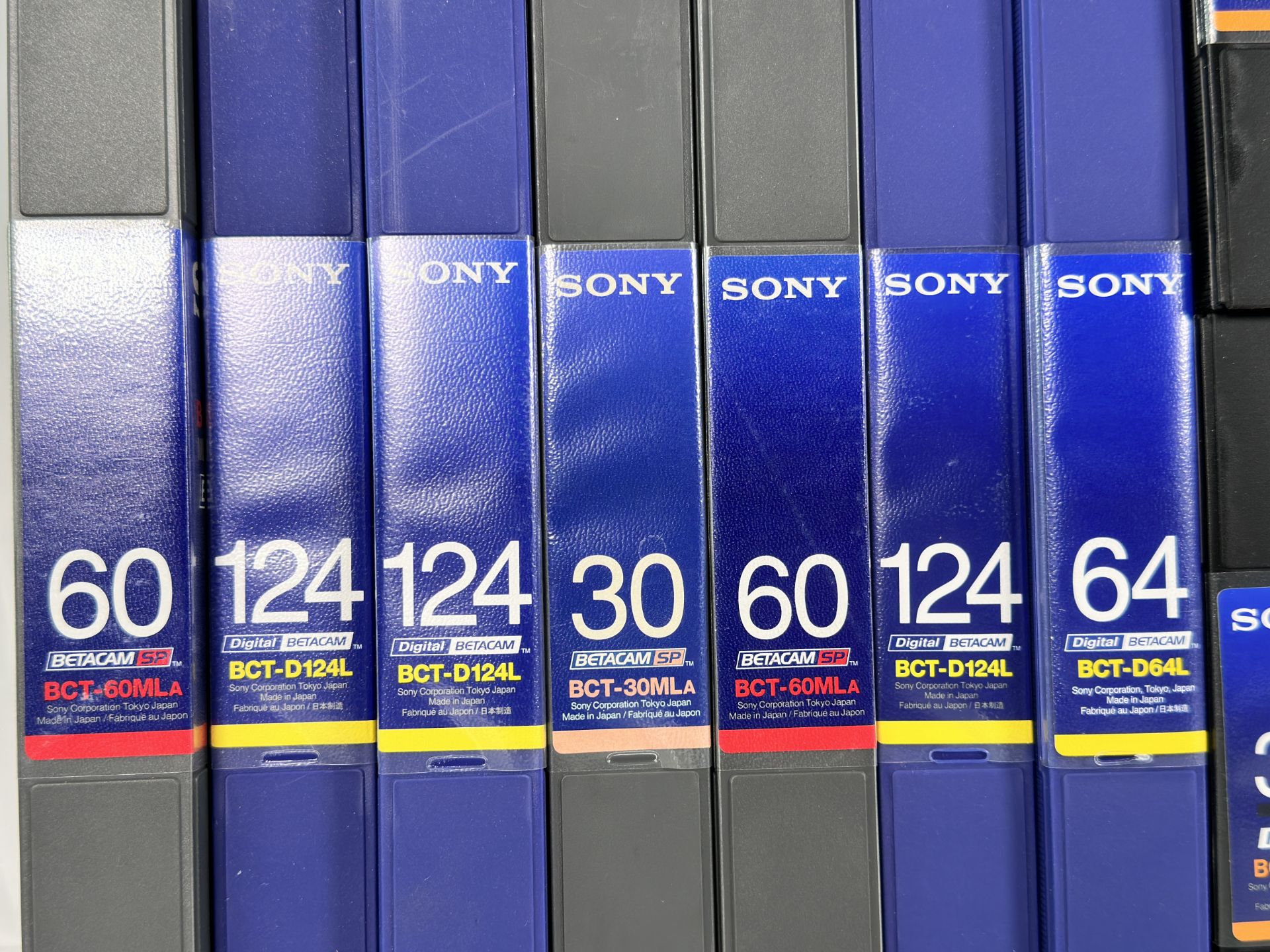 Lot of Approx 30 Sony Professional Broadcast Tapes New - HDCAM SR, HDCAM, Digital Betacam, Betacam S - Image 2 of 5