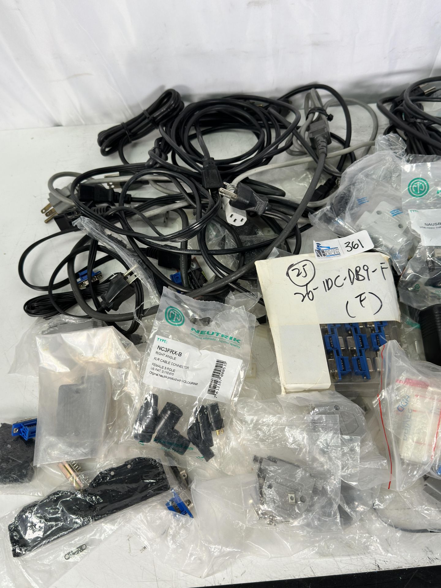 Box of Misc Parts New Old Stock Including (50+) Kings Electronics 2025-58-9 BNC Male Crimp Cable Con - Image 6 of 7