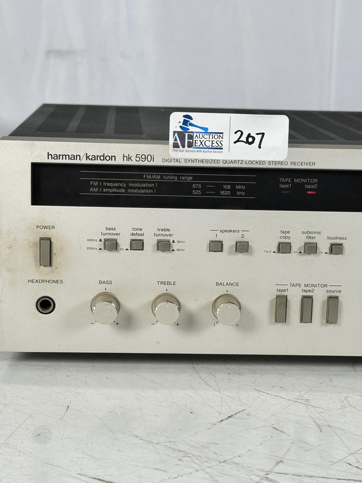 Harmon Kardon Hk590i Receiver - Image 2 of 3