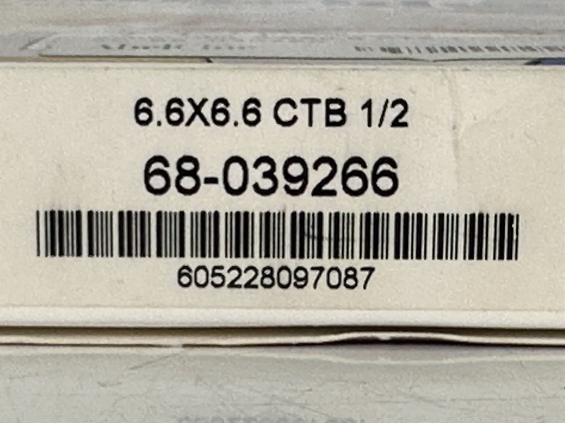 Schneider 6.6x6.6" CTB 1/2 Color Correction Glass Filter - New Old Stock - Image 2 of 2