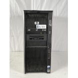 HP Z800 Workstation (RAM and Drives Removed)