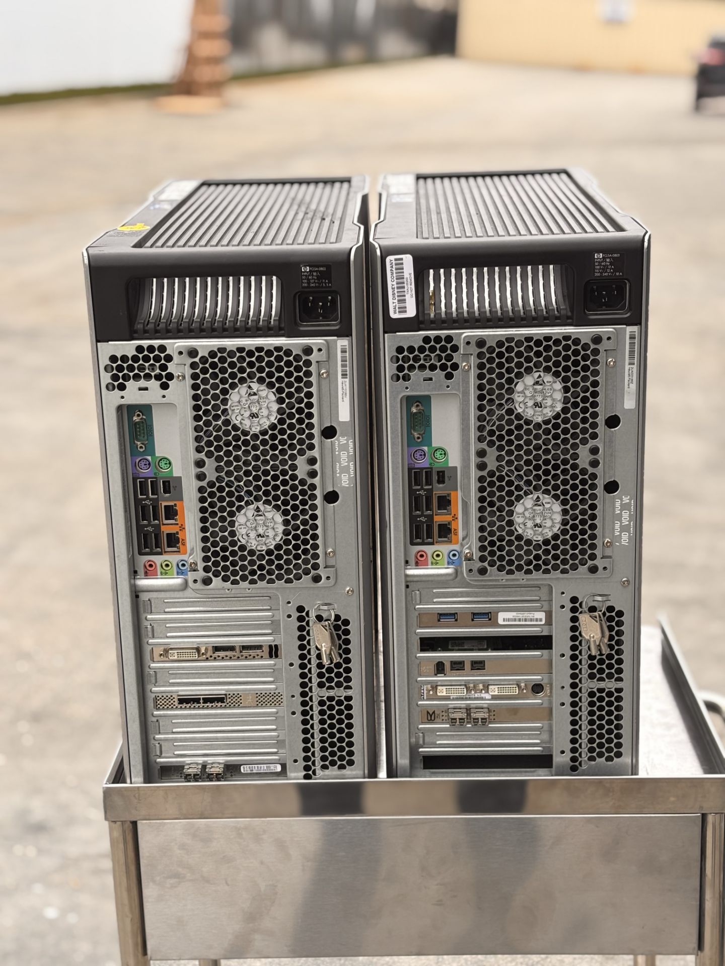 Lot of 2 HP Z800 Workstations (No ram or Hard Drives) - Image 4 of 9
