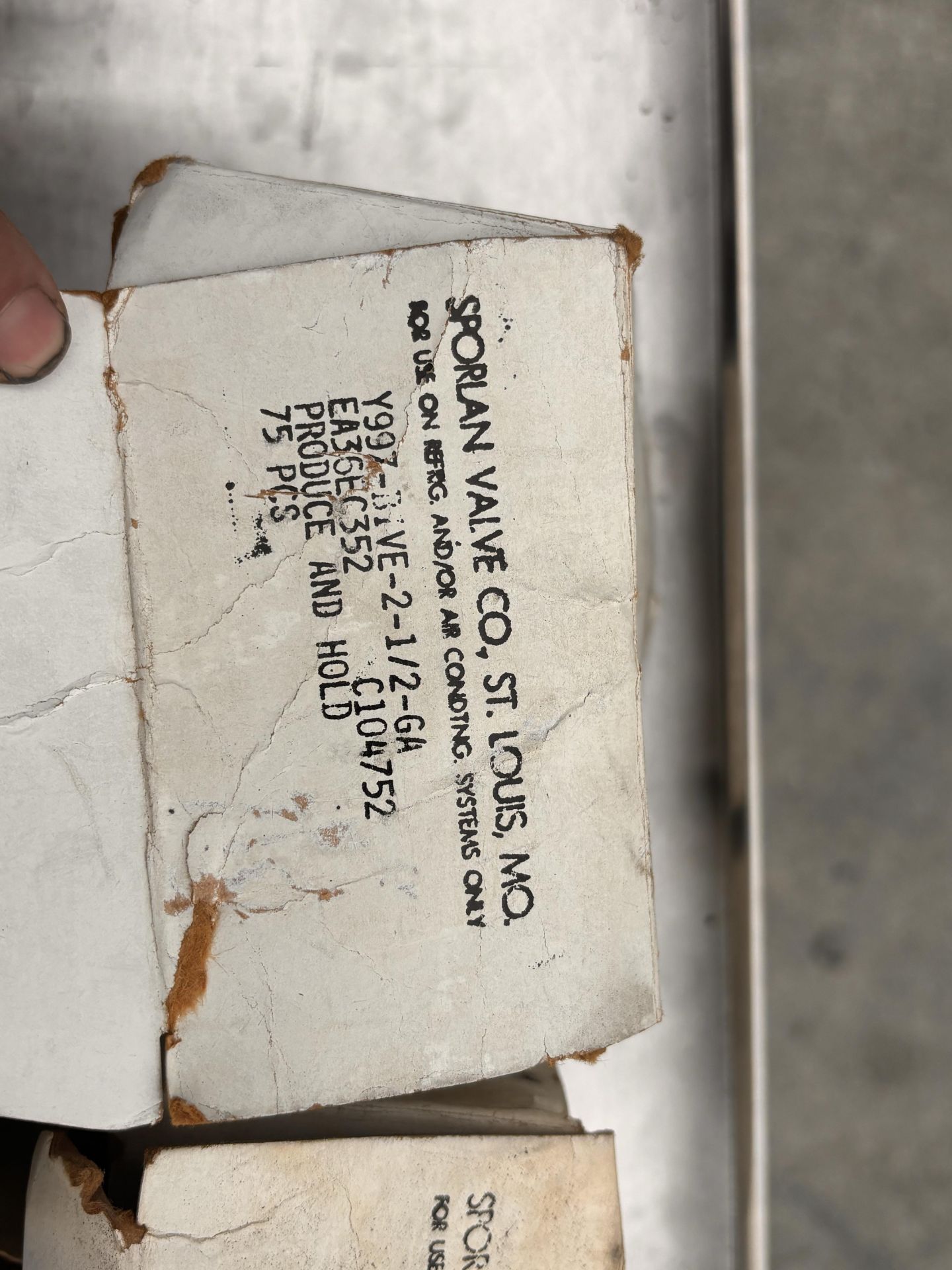 NOS HVAC & Industrial Parts Bundle: Sporlan BIVE/IVE Expansion Valves, John Crane Separator, CDE Cap - Image 6 of 15