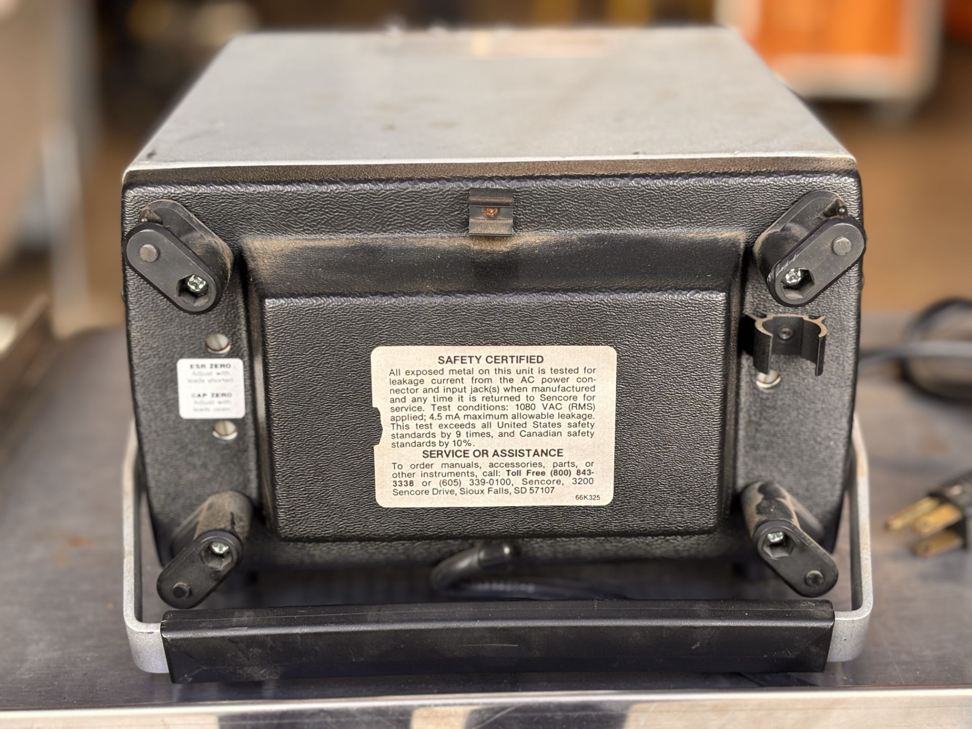 Sencore LC75 Tester Capacitor-Inductor Analyzer Z Meter - Image 6 of 7