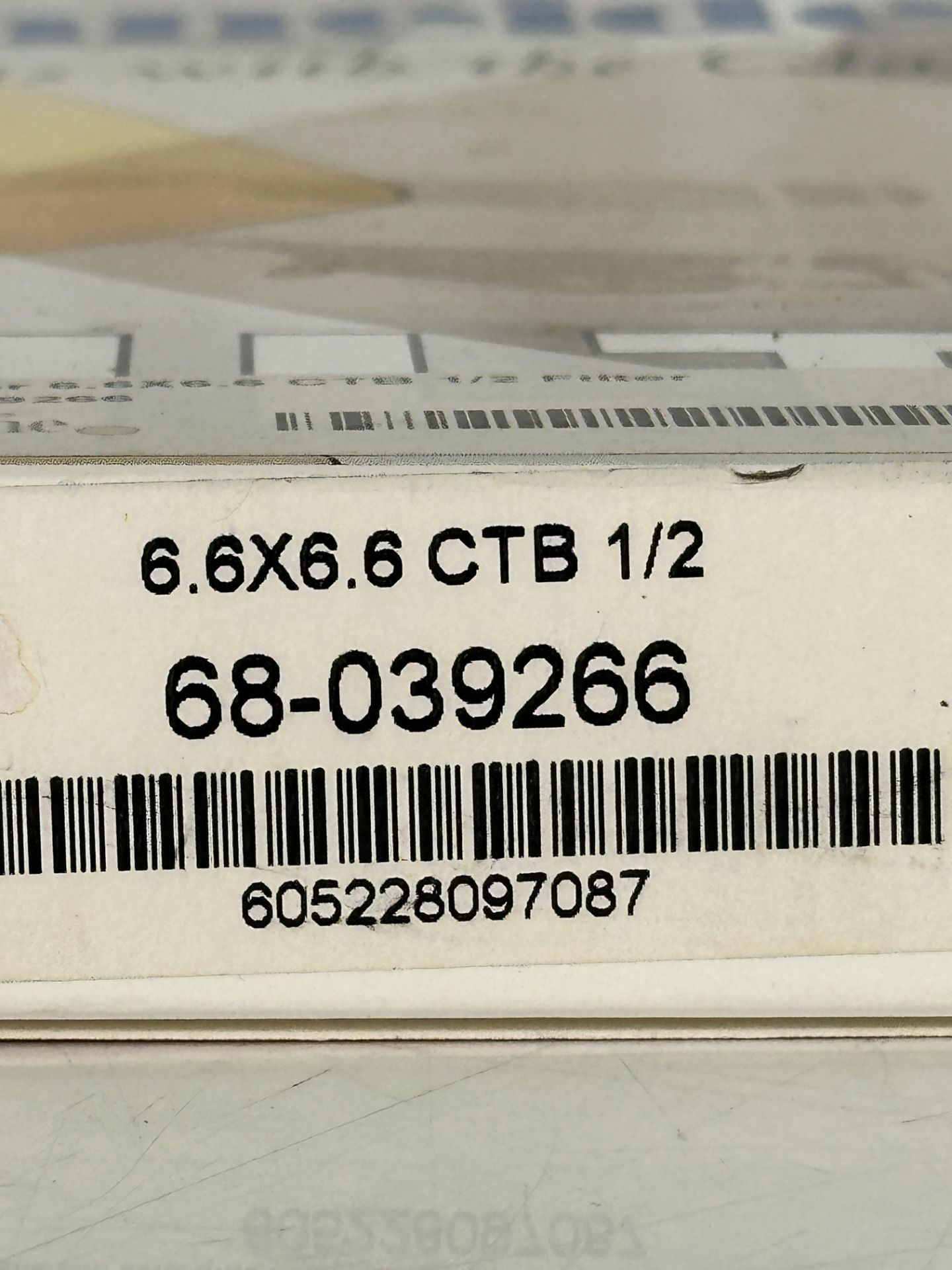 Schneider 6.6x6.6" CTB 1/2 Color Correction Glass Filter - New Old Stock - Image 2 of 2