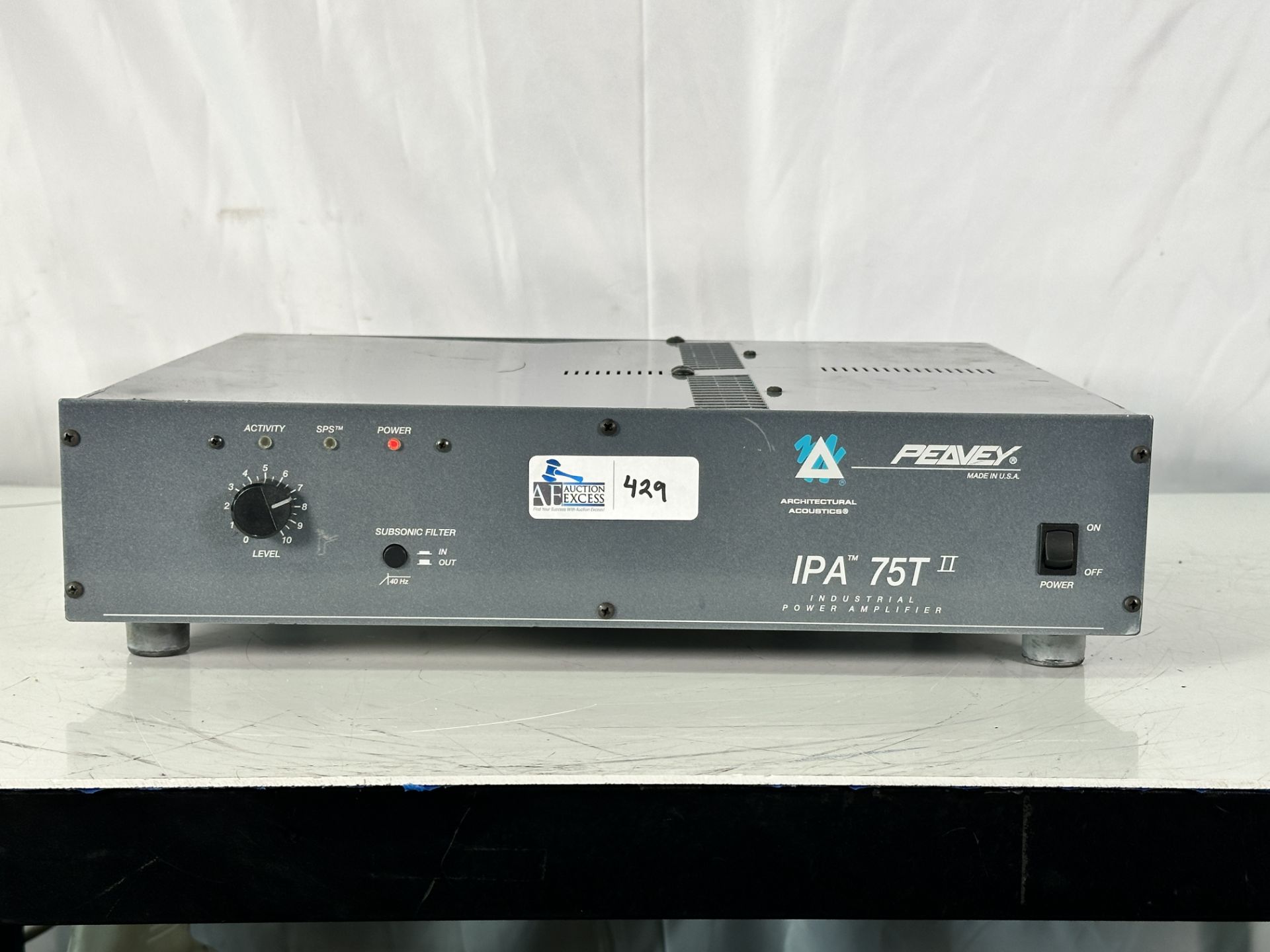 Peavy IPA75T Industrial Power Amplifier