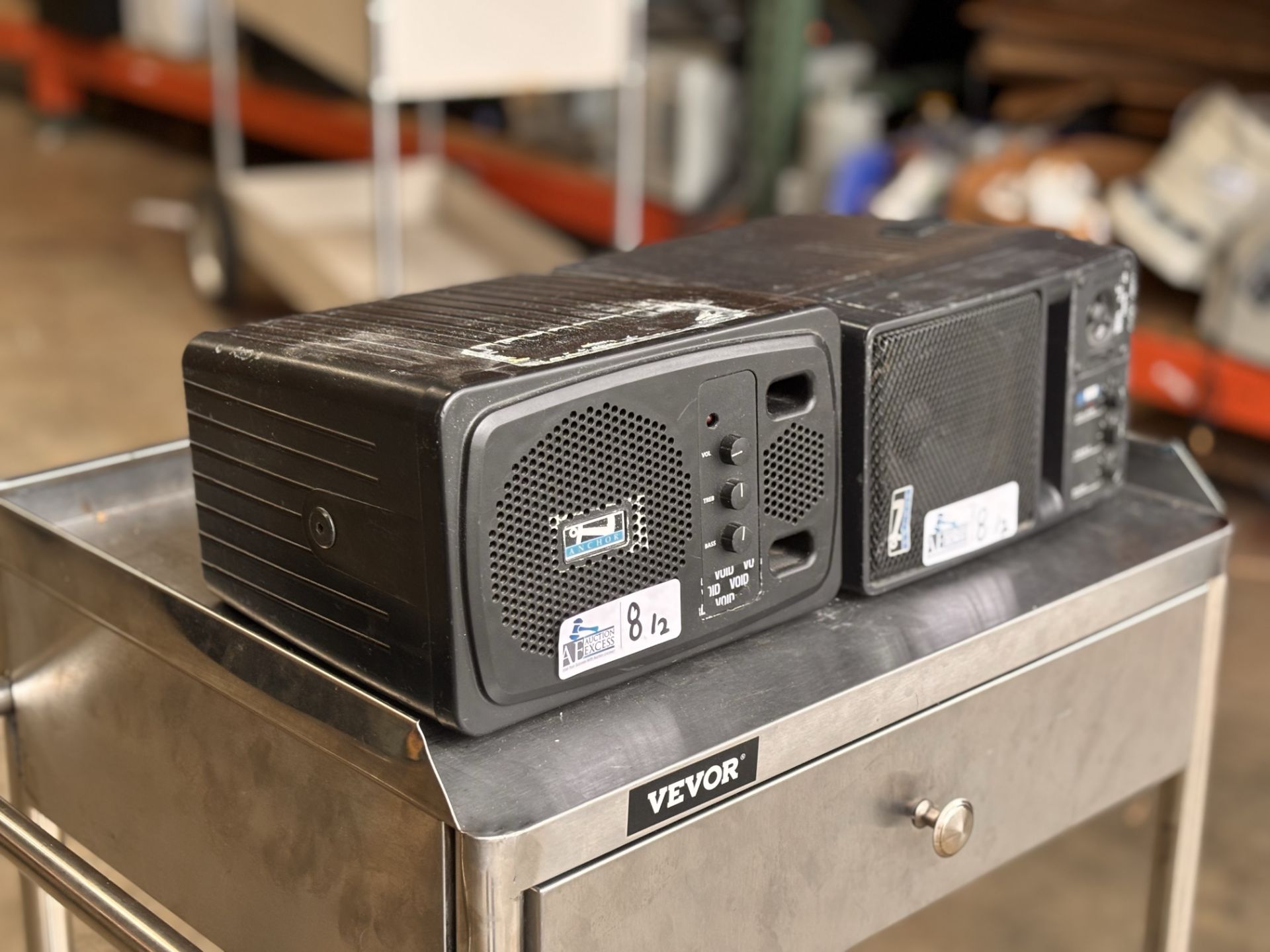 Lot of 2 Anchor Audio AN-1000X Black Powered Speaker Monitors - Image 2 of 8