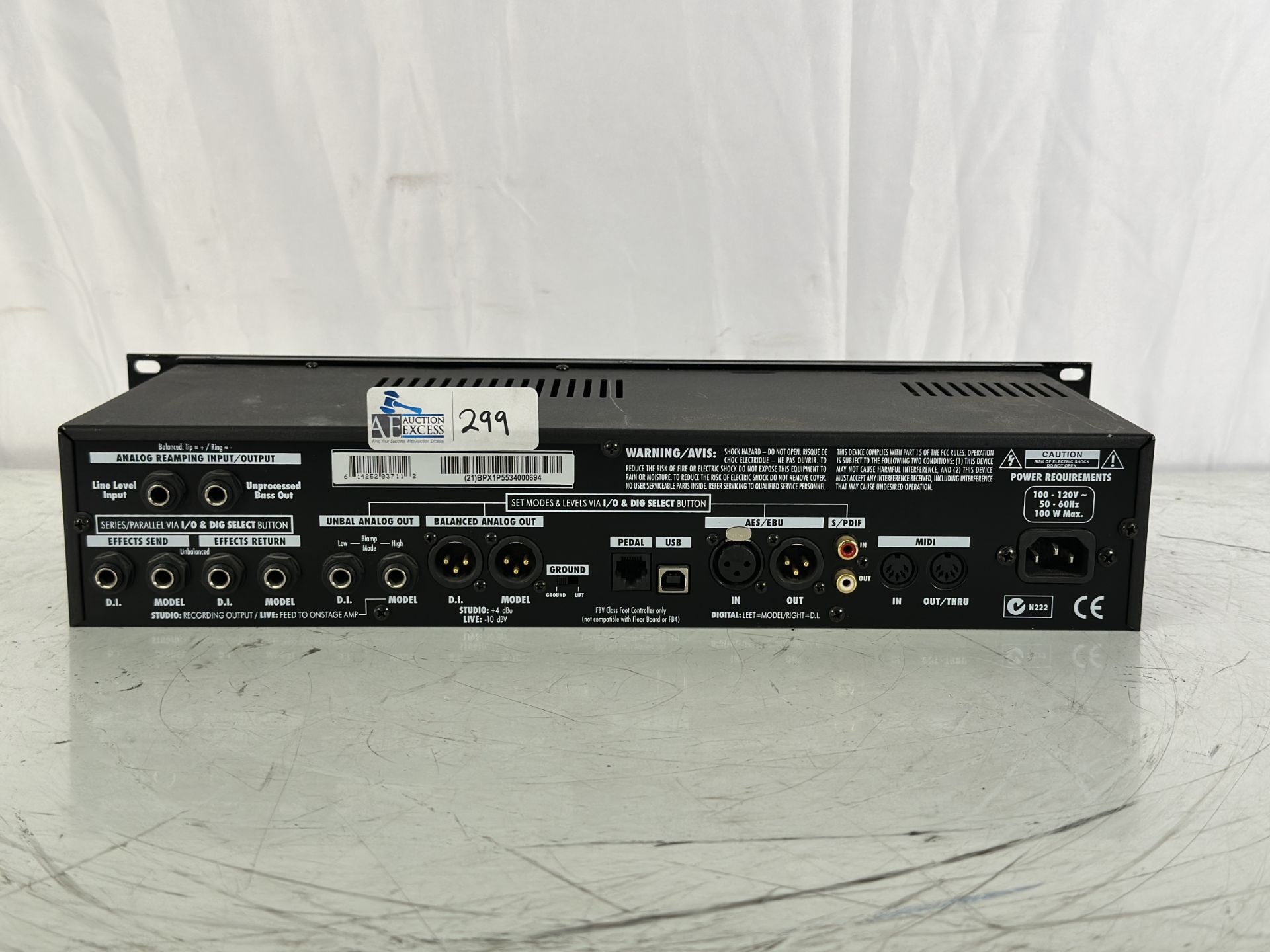 Line 6 Bass Pod XT Pro RackMount Effects Preamp - Image 3 of 3