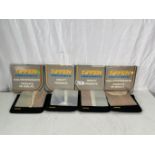 Lot of 4 Tiffen 6.6x6.6 Filters including Tiffen Coral Z, Coral 5S, C/Trop Blue 3S, Clear/Coral4 Sof