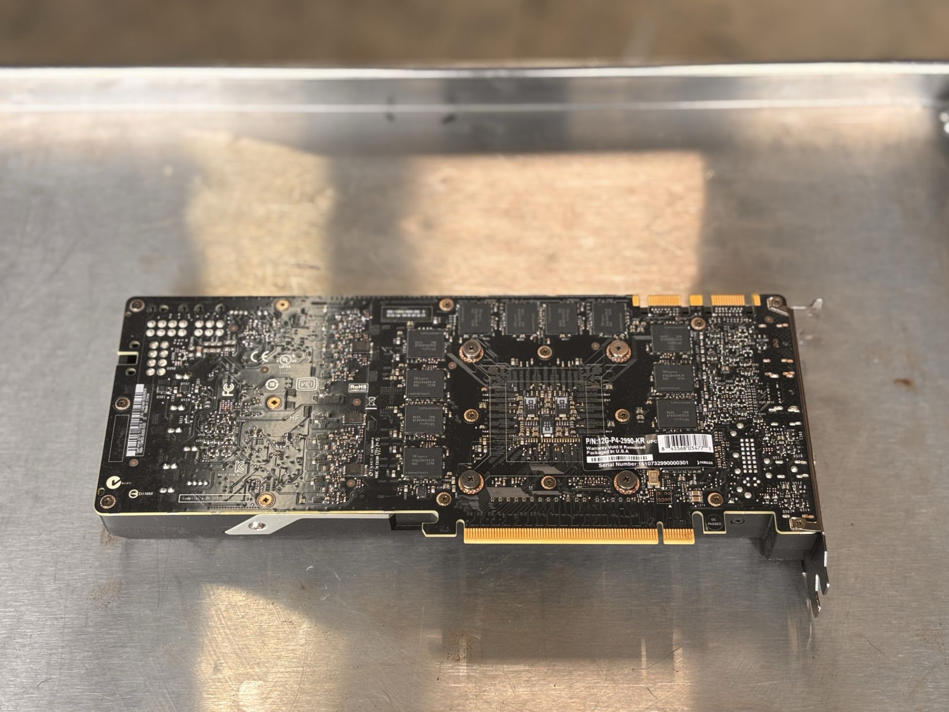 Nvidia Titan 12G-P4-2990-KR Graphics Card - Image 3 of 4