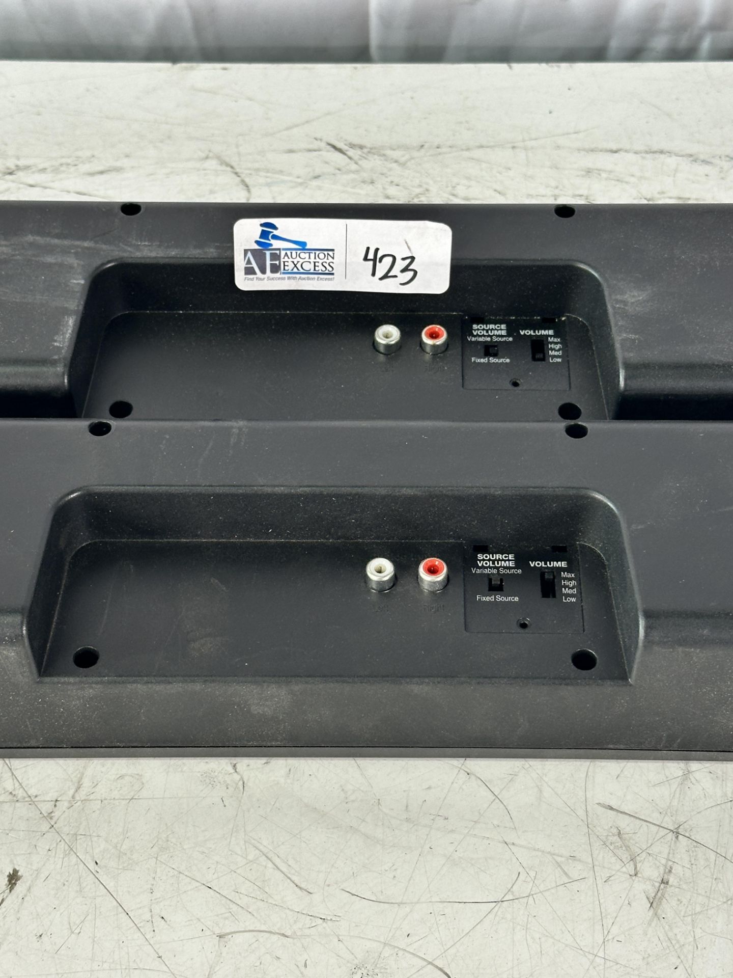 Lot of 2 JBL Professional PSB-1 Commercial Grade 2-Channel Pro Soundbars - Image 5 of 6