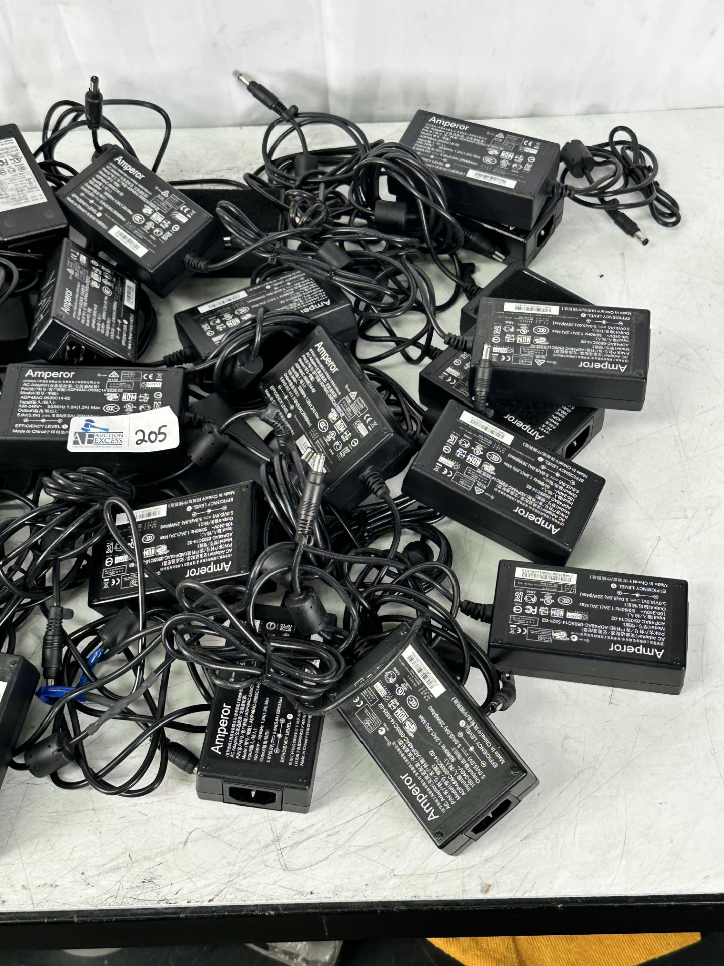 Large Lot of Power Supplies Mostly Amperor ADP48AC-0505C14-02 for Avocent Switche - Image 3 of 3