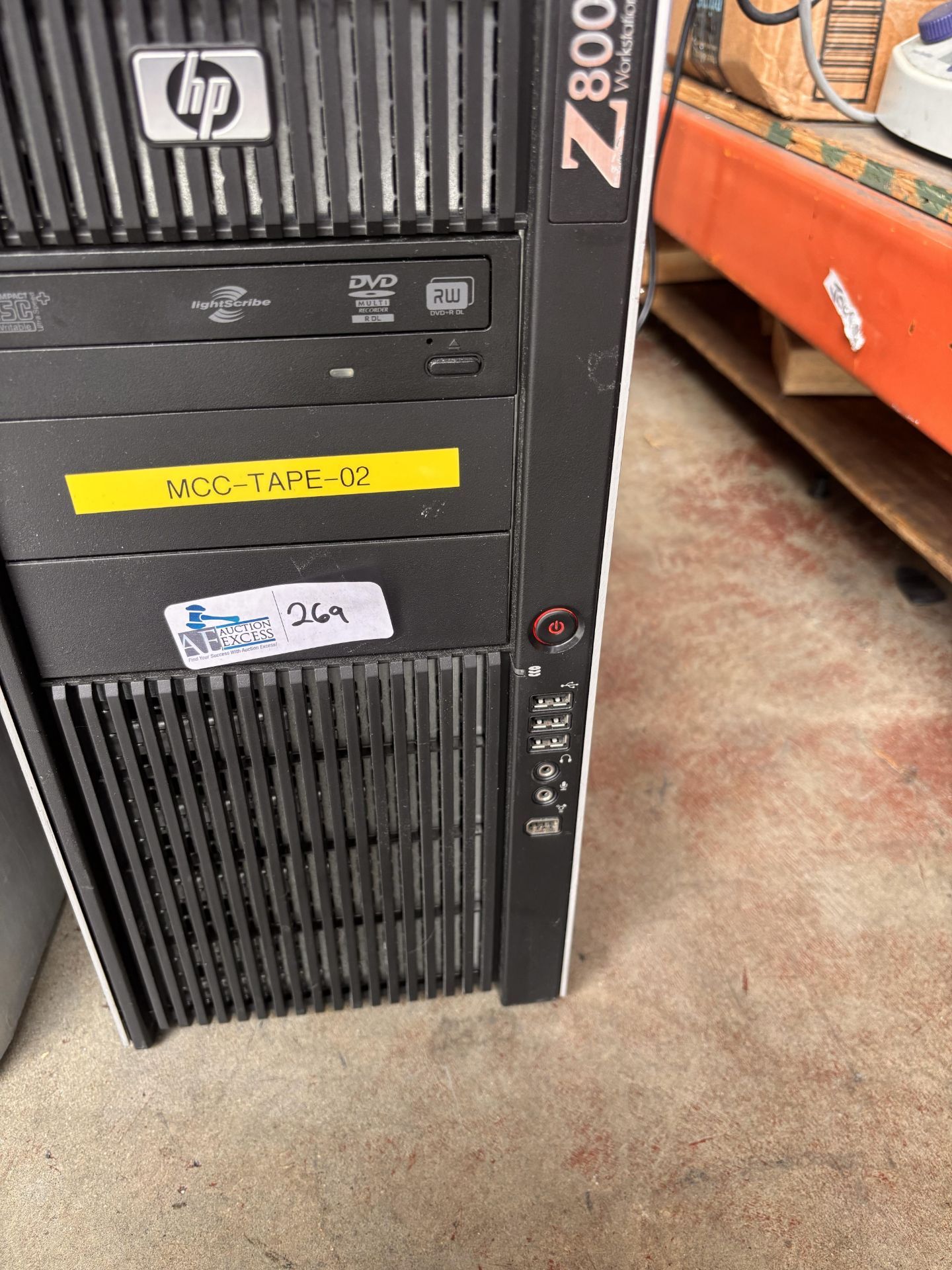 Lot of 2 HP Z800 Workstations (No ram or Hard Drives) - Image 8 of 9