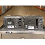 Lot of 2 Anchor Audio AN-1000X Black Powered Speaker Monitors
