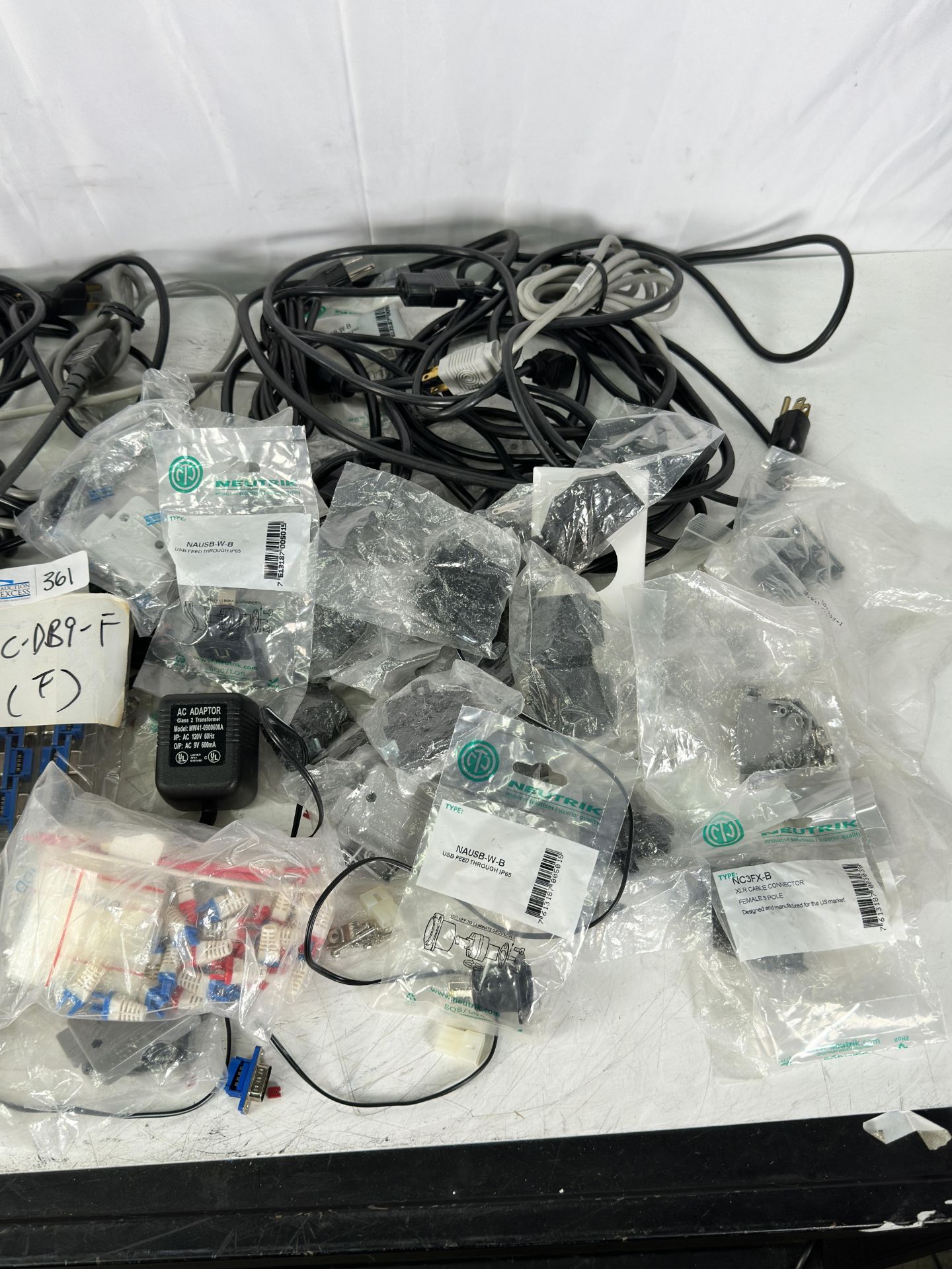 Box of Misc Parts New Old Stock Including (50+) Kings Electronics 2025-58-9 BNC Male Crimp Cable Con - Image 7 of 7