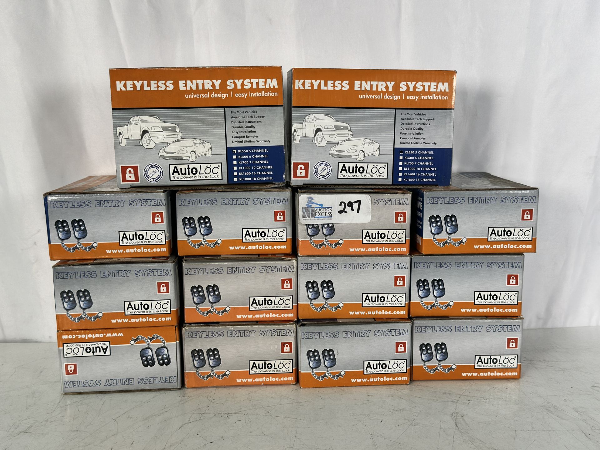 Lot of AutoLoc 5-Function Keyless Entry Systems AUTKL550 New Old Stock - Image 4 of 4