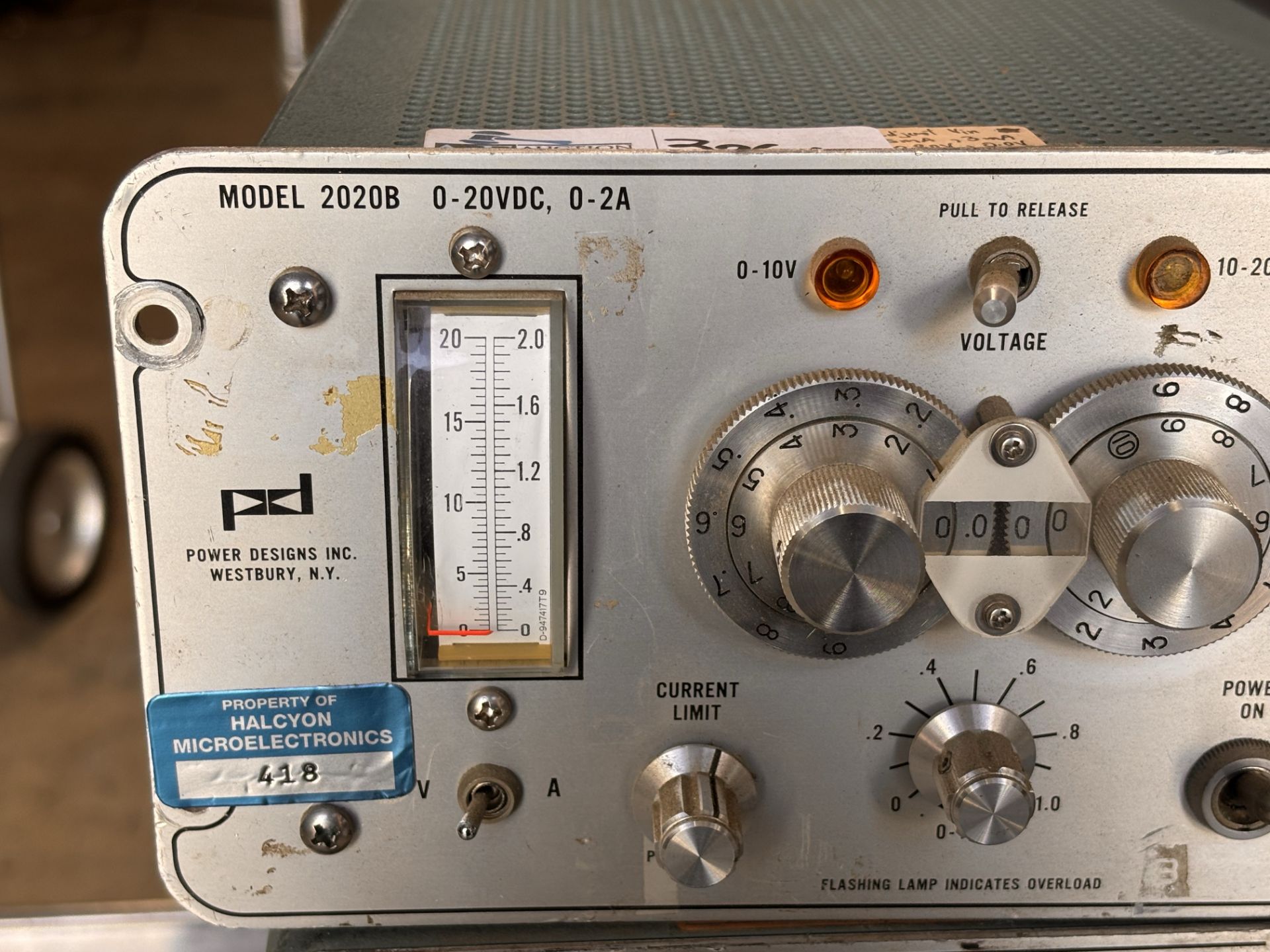 Lot of 2 Power Supplies: Power Designs TP325 DC Power Supply + Power Designs 2020B Precision DC Powe - Image 4 of 8