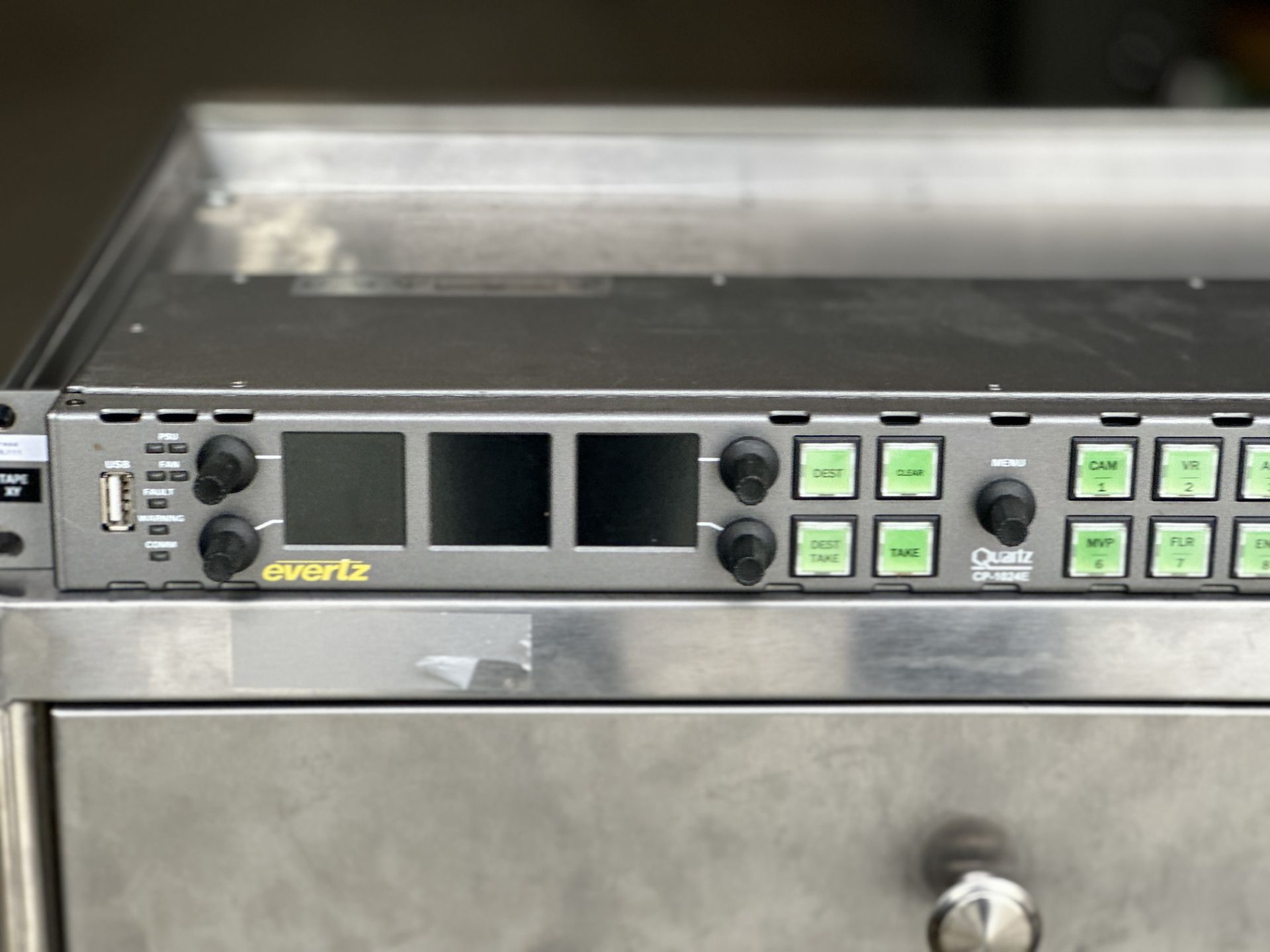 Evertz CP-1024E Quartz Router Control Panel - Image 2 of 7