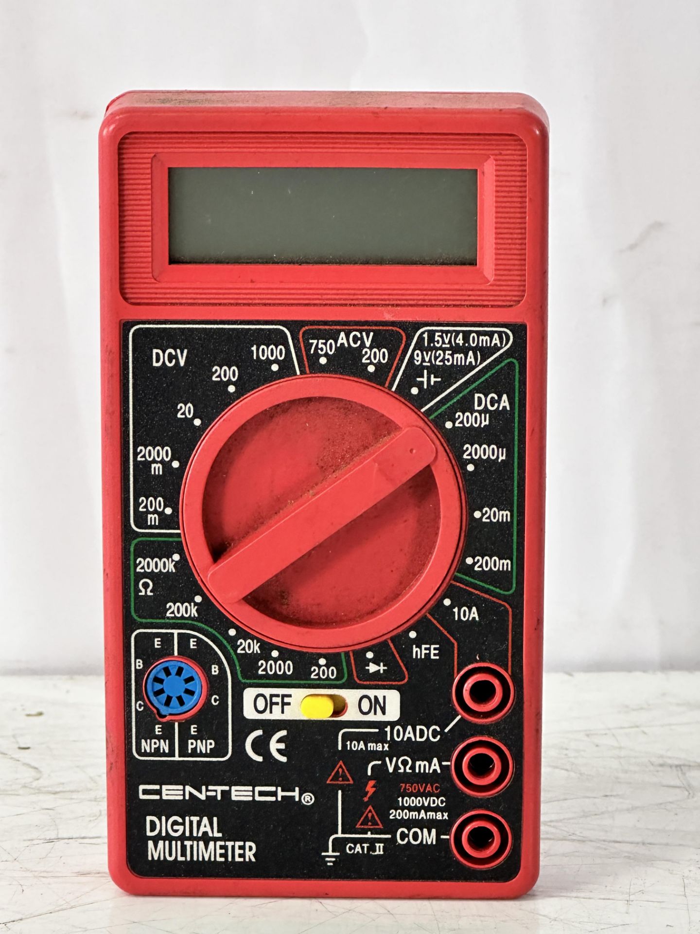 Lot of Cen Tech Digital Multimeters - Image 4 of 5