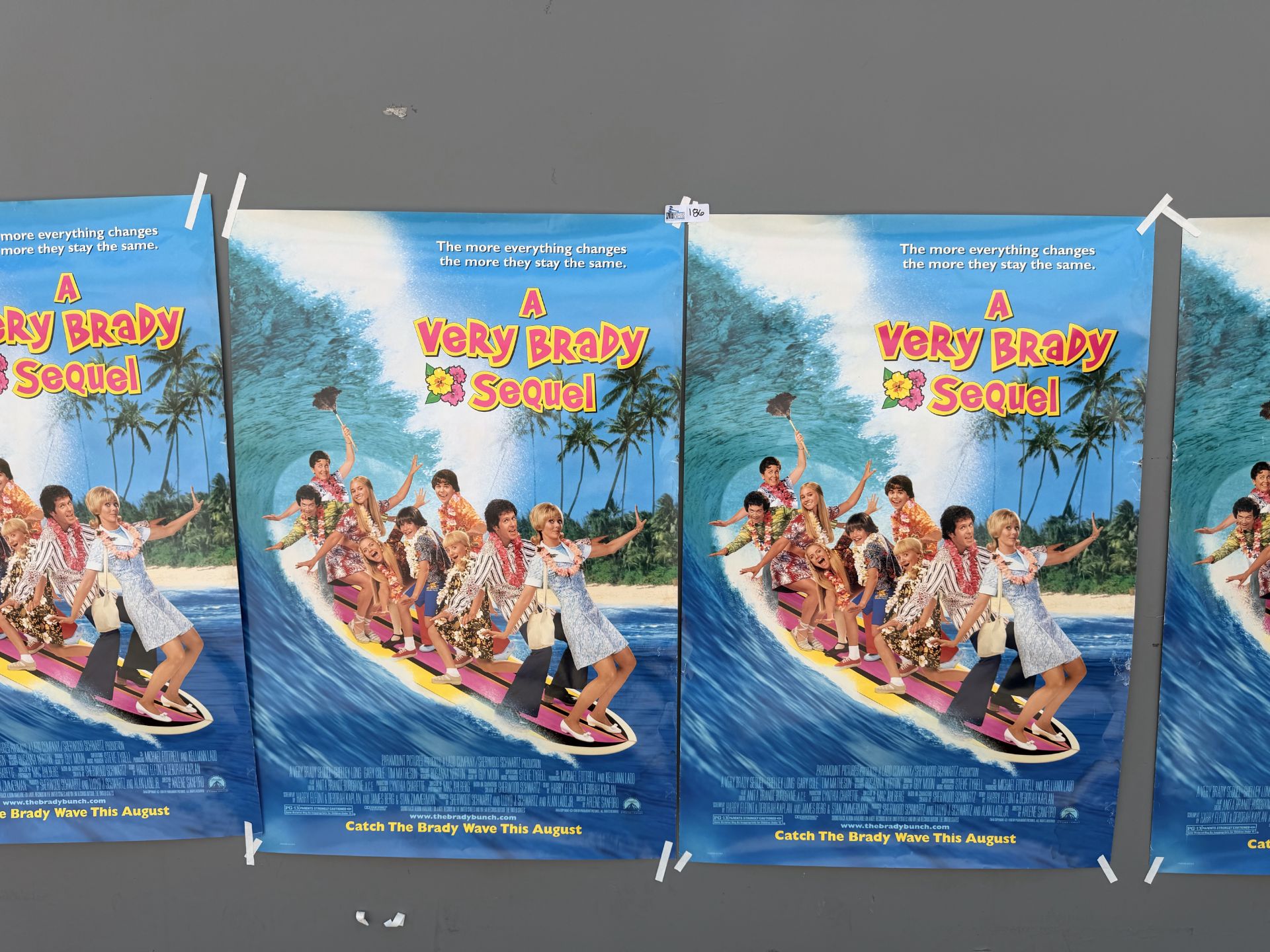 A Very Brady Sequel 1996 Theatrical Posters, Signed by Cast Members - Image 3 of 5