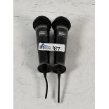 Lot of 2 Sony WRT-800A UHF Synthesized Wireless Microphone Mics