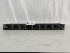 ETS PA818-M AES/EBU Balun, 8 channels XLR (male) to 75 Ohm BNC Interface