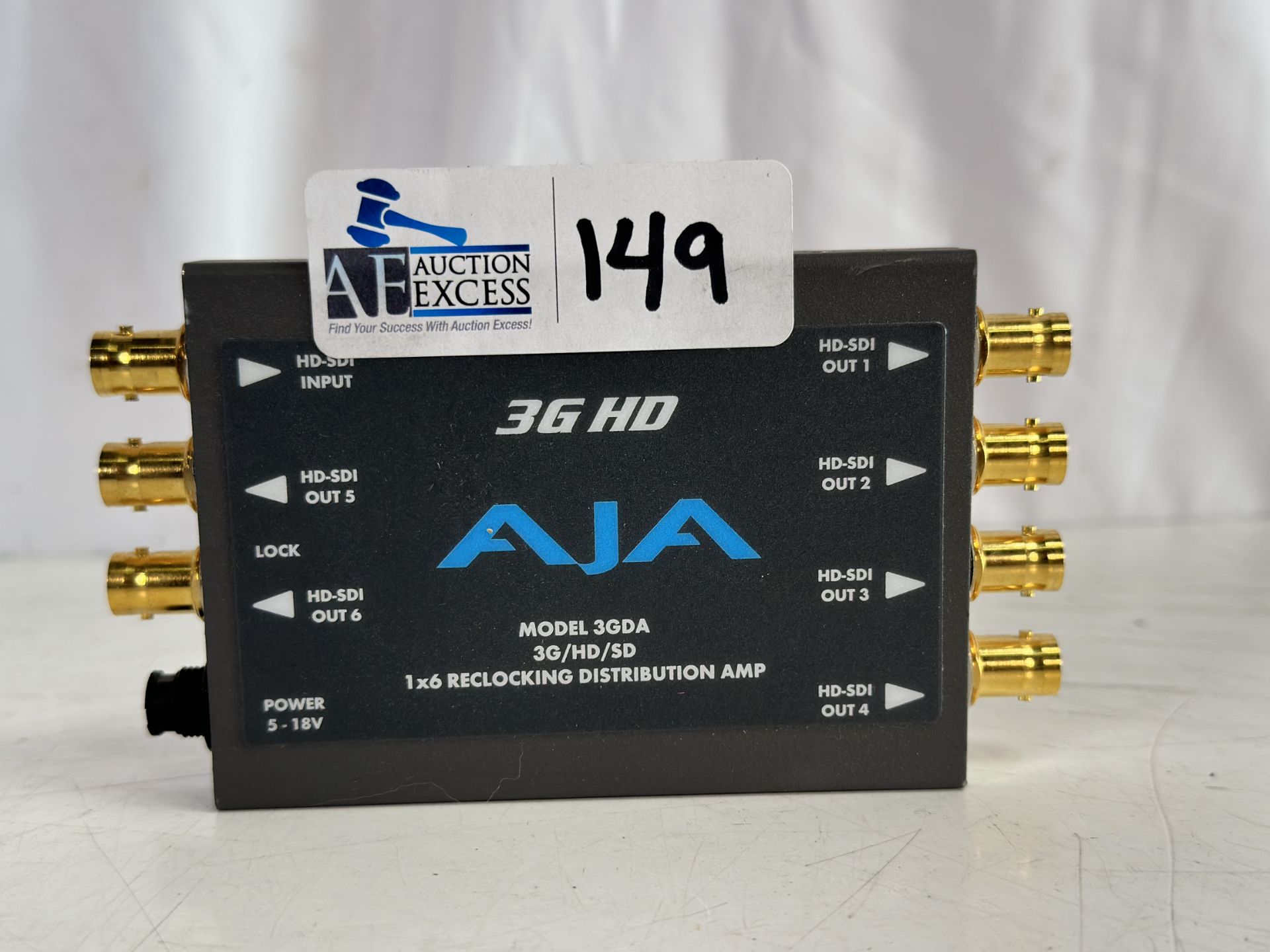 AJA 3GDA 1x6 SDI Distribution Amplifier (DA)Manufacturer's Overview ...