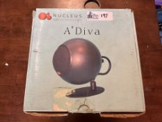 Anthony Gallo Acoustics Nucleus A'Diva White 5.0 Satellite Speaker in Box