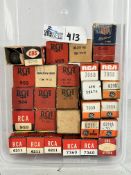 Vintage Vacuum Tube Lot RCA 7360 GE 7059 CBS 6216 Acorn Tubes Ham Radio Audio