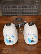 Lot of (2) Benchmark Scientific BV1000 Vortex Mixers