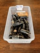 Lot of Vintage 6V6GT & Other Vacuum Tubes â€“ Sylvania, Tung-Sol, Emerson
