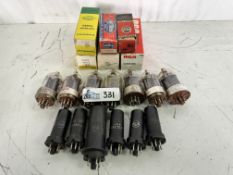Ham Radio Power & Rectifier Tube Lot: 6146W, 6146B, 6159, 5Z4 (RCA, JAN, Amperex)