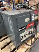 ( 1 ) HOBART 24V ACCU-CHARGER MODEL 450B1-12; BATTERY TYPE LA