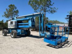 2012 GENIEARTICULATING BOOM LIFT MODEL Z-60/34, DUEL FUEL, 4X4, APPROX MAX PLATFORM HEIGHT 60FT, AP