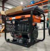 UNUSED TOGO POWER GENERATOR MODEL GG8000; GAS POWERED; APPROX PEAK 8000 W; APPROX 6500 RUNNING