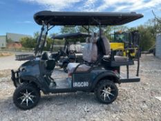 UNUSED 2025 IR LUXURY ELECTRIC GOLF CART MODEL IRCC80, 4 PASSENGER