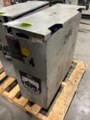 ( 1 ) ENERSYS IRONCLAD WORK HOG FORKLIFT BATTERY; APPROXIMATELY 1325 LBS, APPROXIMATE DIMENSIONS 31