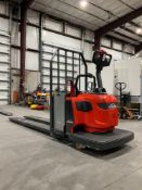 2024 LINDE STAND ON PALLET JACK MODEL EWR40, ELECTRIC, 24V, APPROX MAX CAPACITY 8000LBS, APPROX 8FT