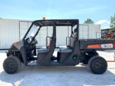 2021 POLARIS PRO XD 4000D UTV, 4X4, DIESEL, CREW CAB, MANUAL DUMP BED, BIL OF SALE ONLY, RUNS &