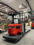 2024 LINDE STAND ON PALLET JACK MODEL EWR40, ELECTRIC, 24V, APPROX MAX CAPACITY 8000LBS, APPROX 8FT